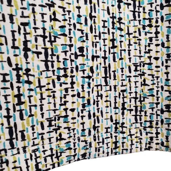 J Jill Wearever Collection Size L Shirt Jersey Knit Pullover Stretch Half Sleeve - Picture 7 of 8